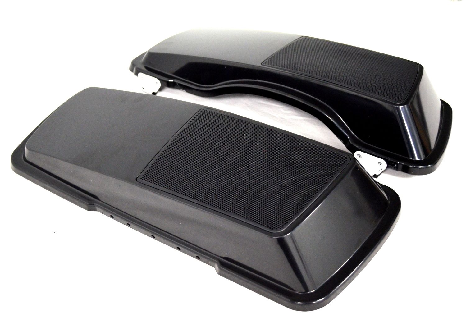 Harley Davidson Saddlebag Speaker Lids 2014 + UP HARLEY DAVIDSON